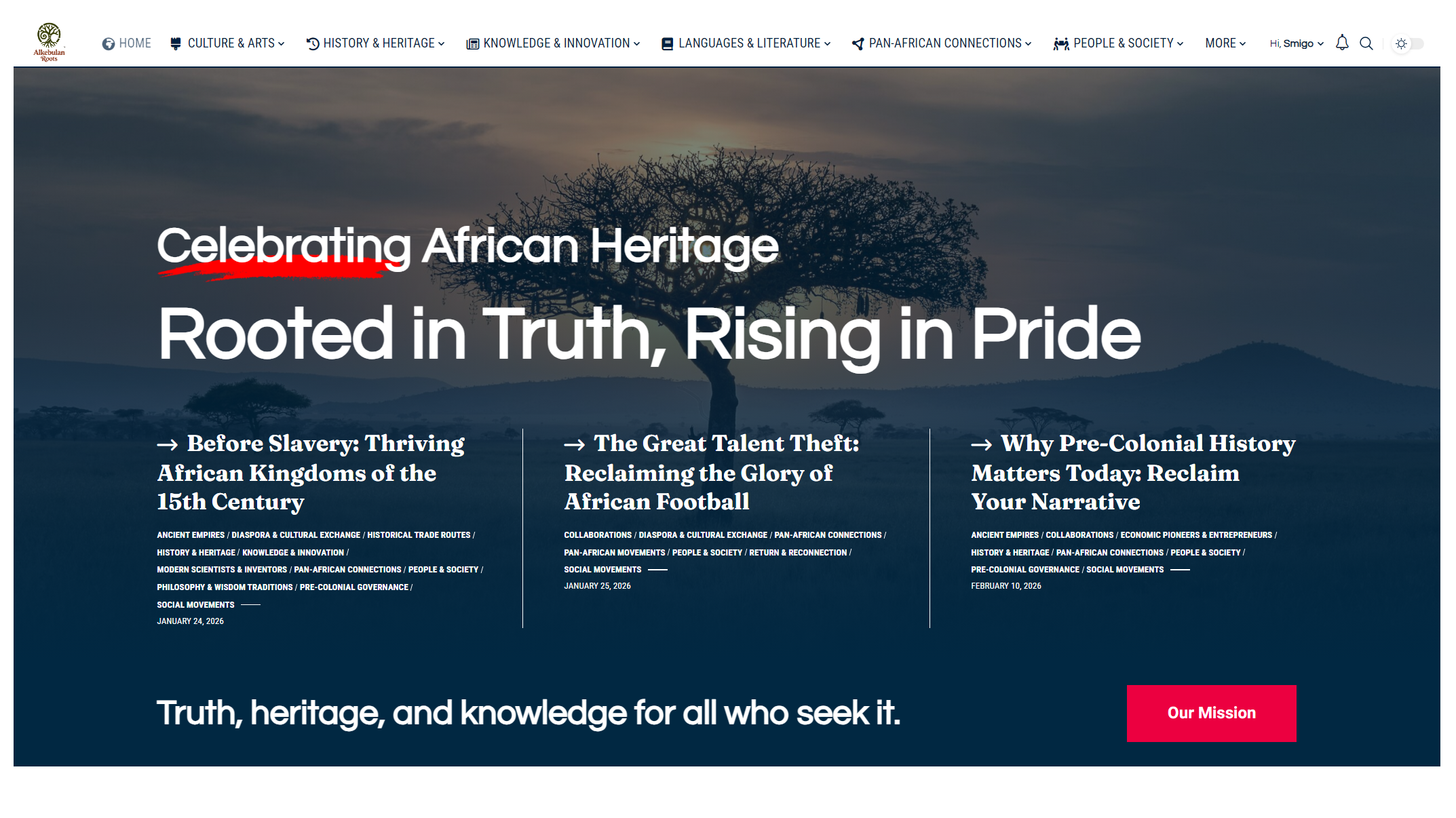 AlkebulanRoots screenshot